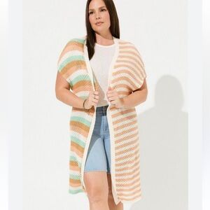 NWT Torrid Knit Duster